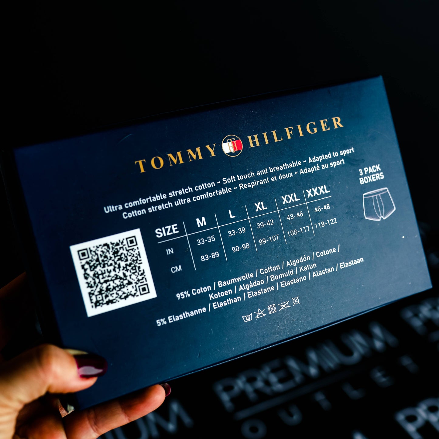 Tommy Hilfiger plave muške bokserice