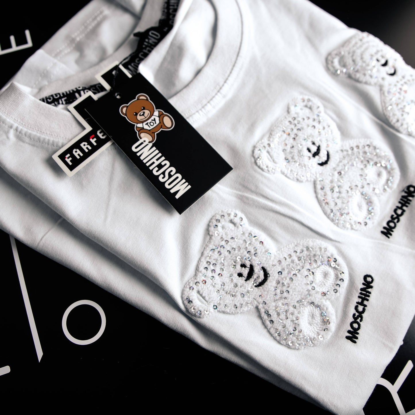 Moschino bijela ženska kratka majica