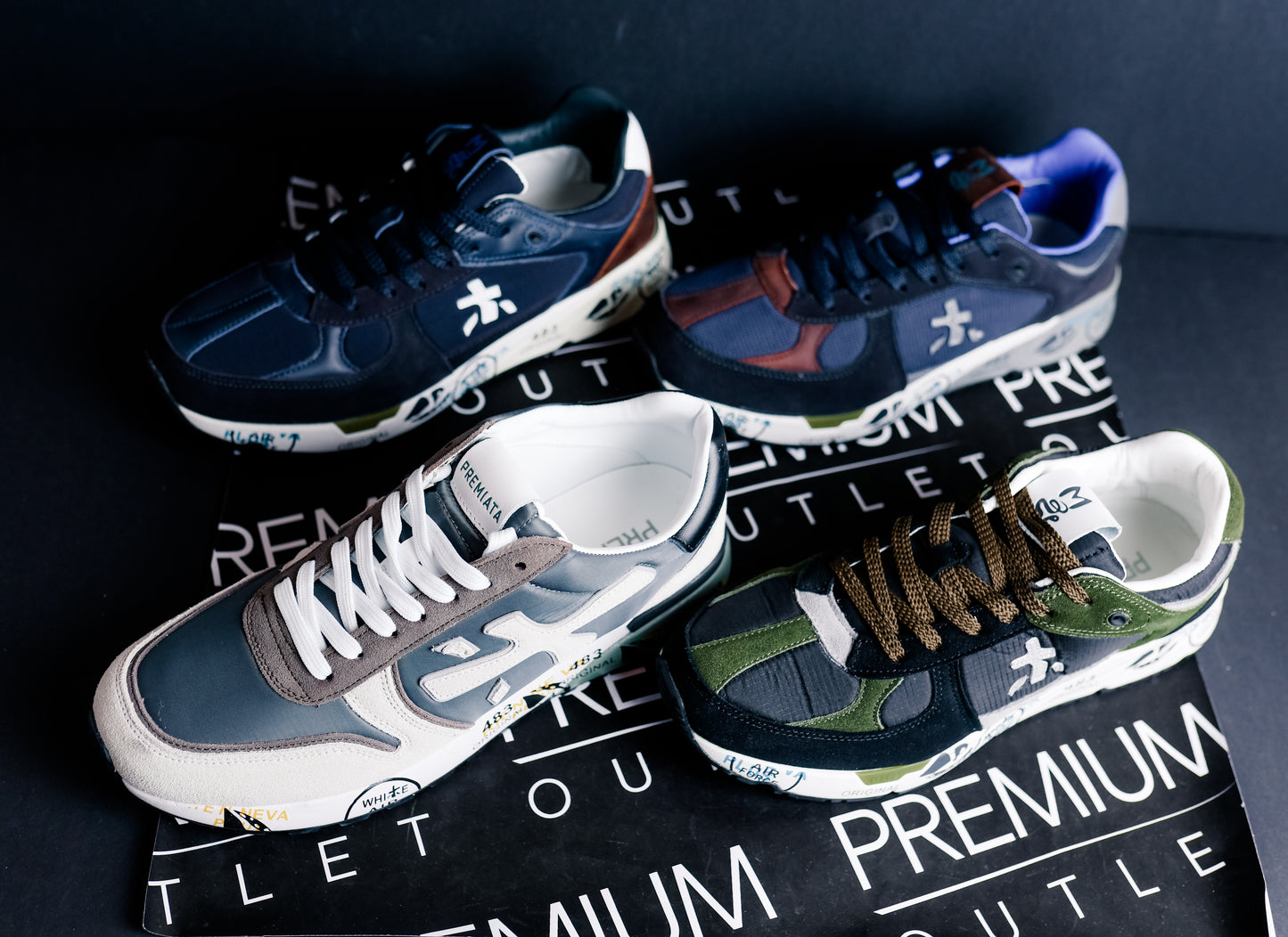 Premiata Mase 7868 Green