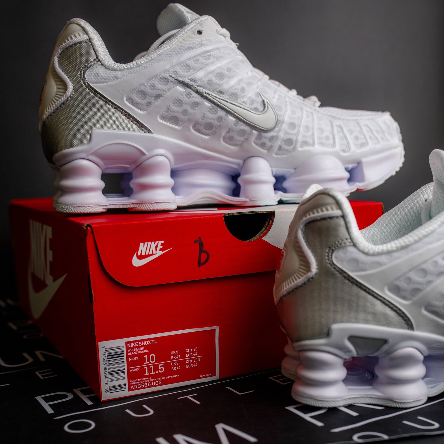 Nike Shox TL White