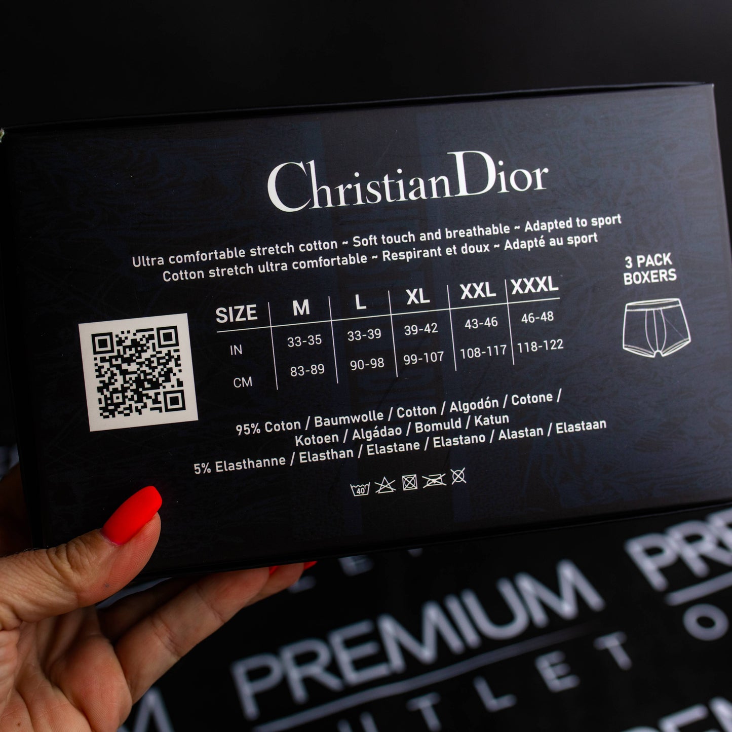Christian Dior muške bokserice (3kom)