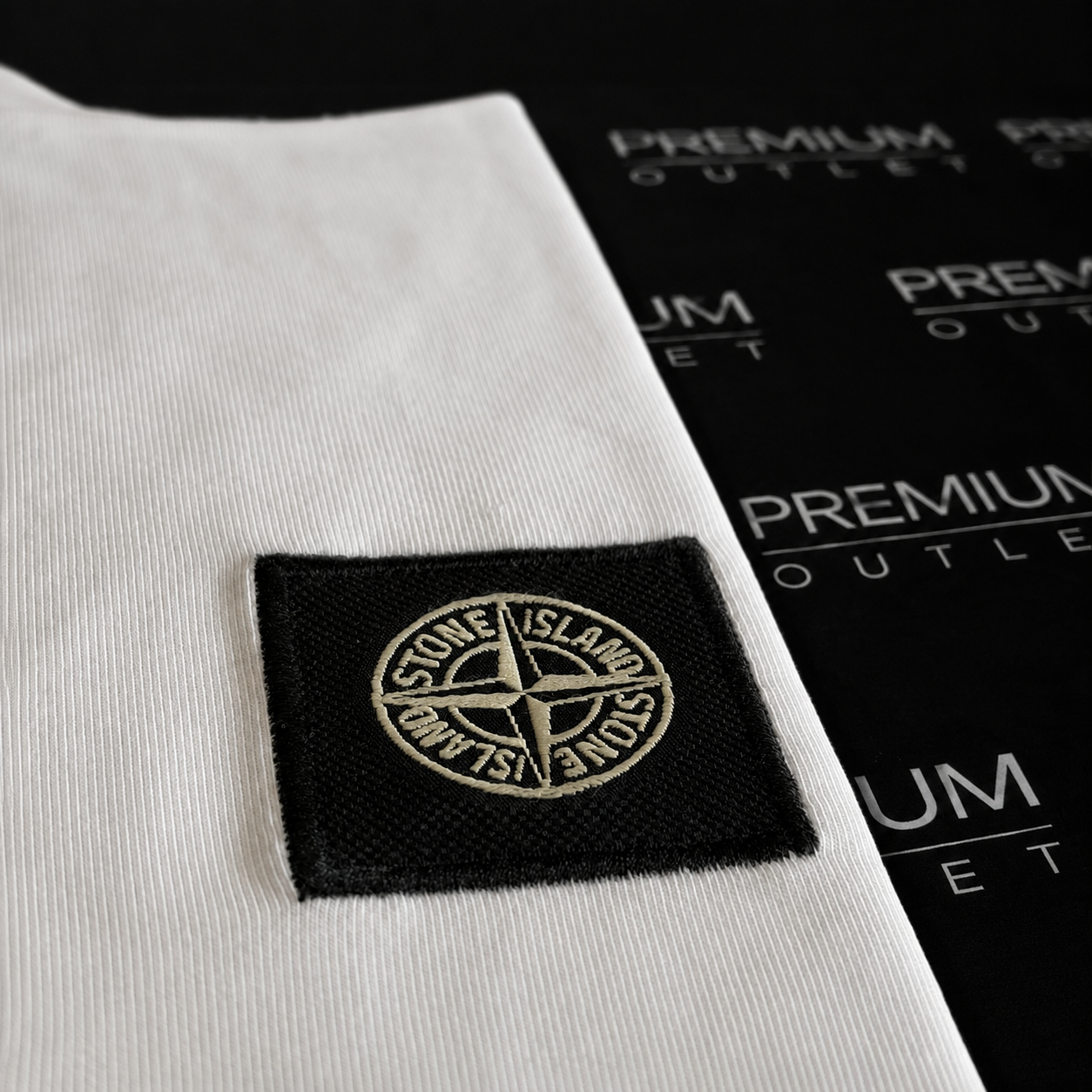 Stone Island bijela muška majica