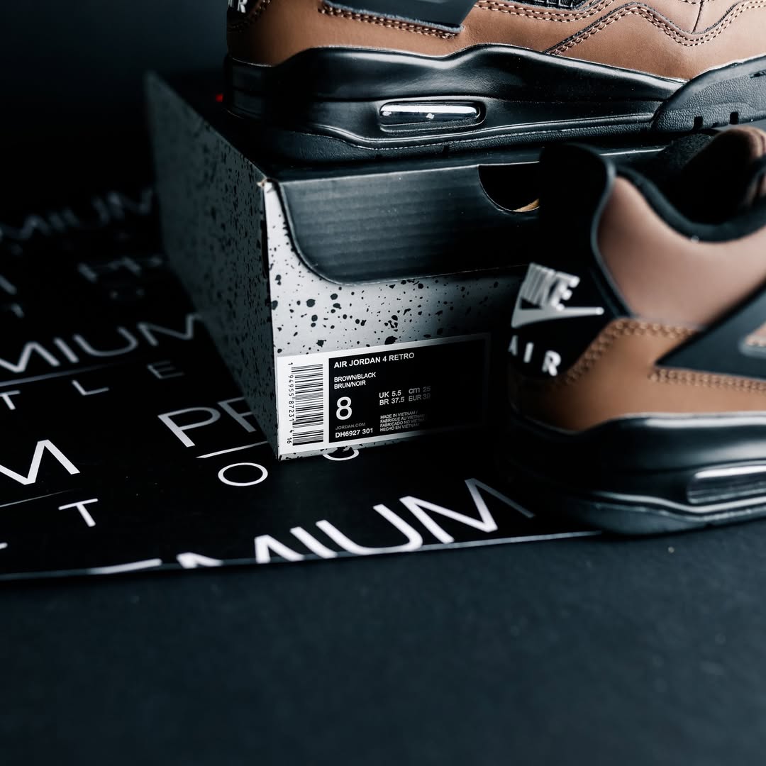Nike Air Jordan 4 Brown