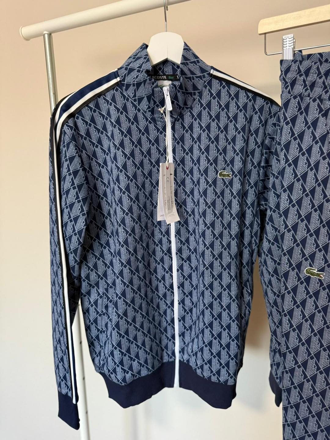 Lacoste Monogram Blue - komplet