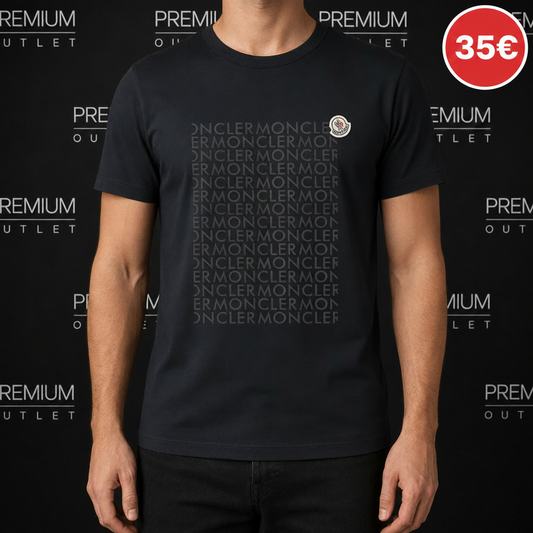 Moncler crna muška majica