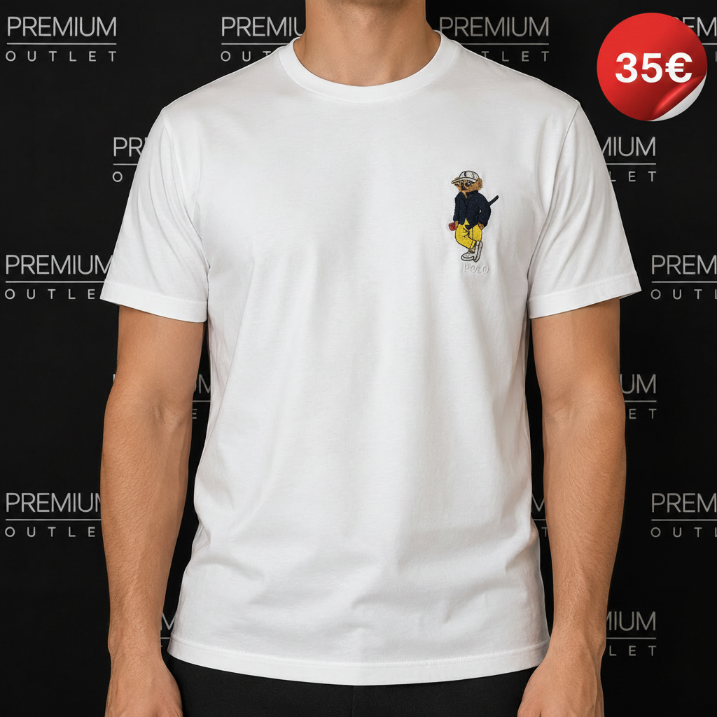 Polo Ralph Lauren bijela muška majica