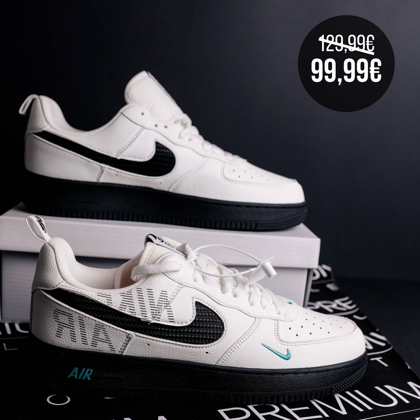 Nike Air Force 1 '07 White And Black
