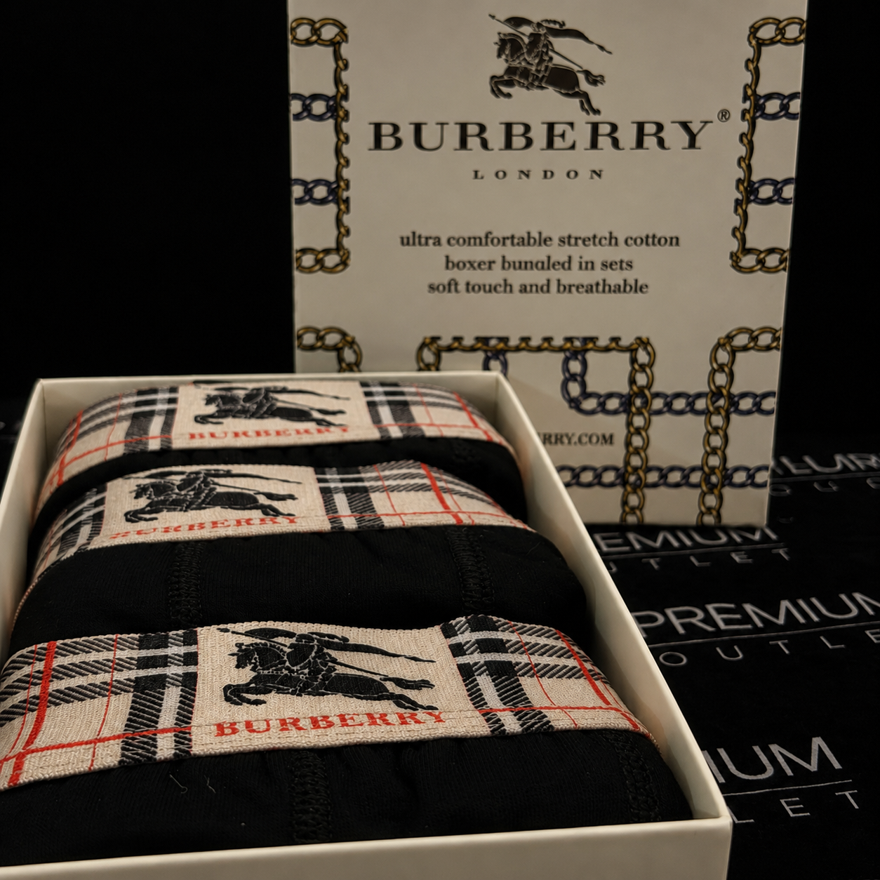 Burberry bokserice (3kom)