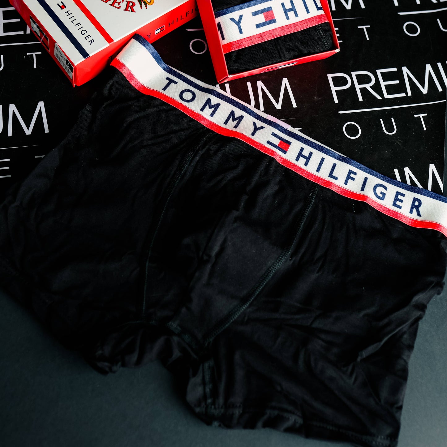 Tommy Hilfiger crne muške bokserice