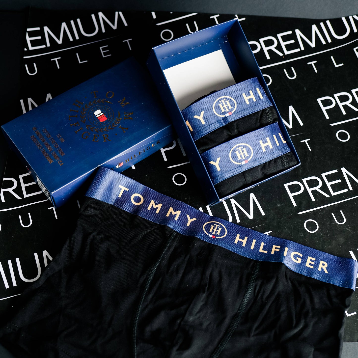 Tommy Hilfiger plave muške bokserice