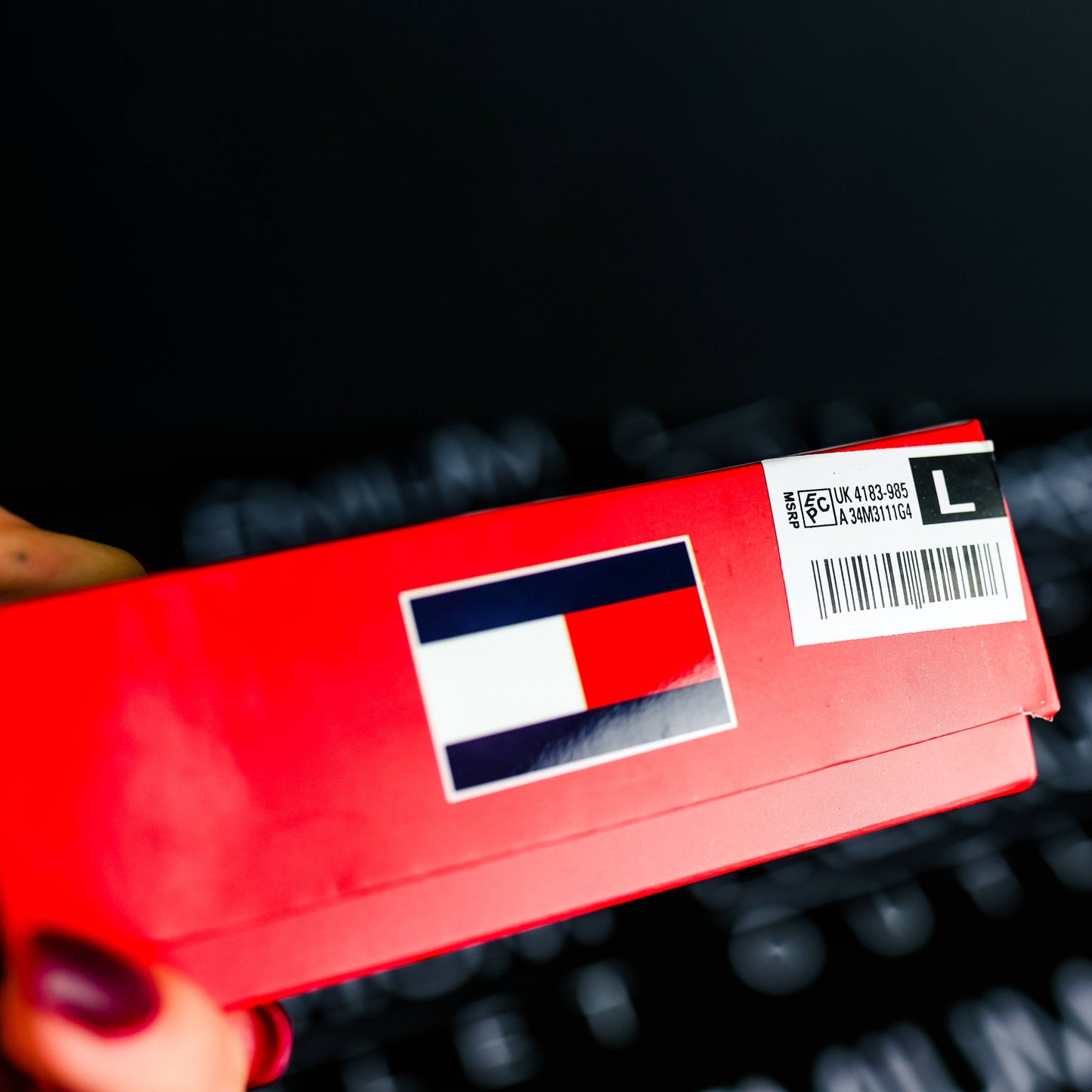 Tommy Hilfiger crne muške bokserice