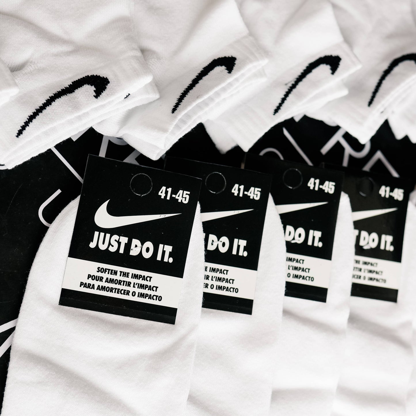 Nike bijele stopalice  - 12 pari