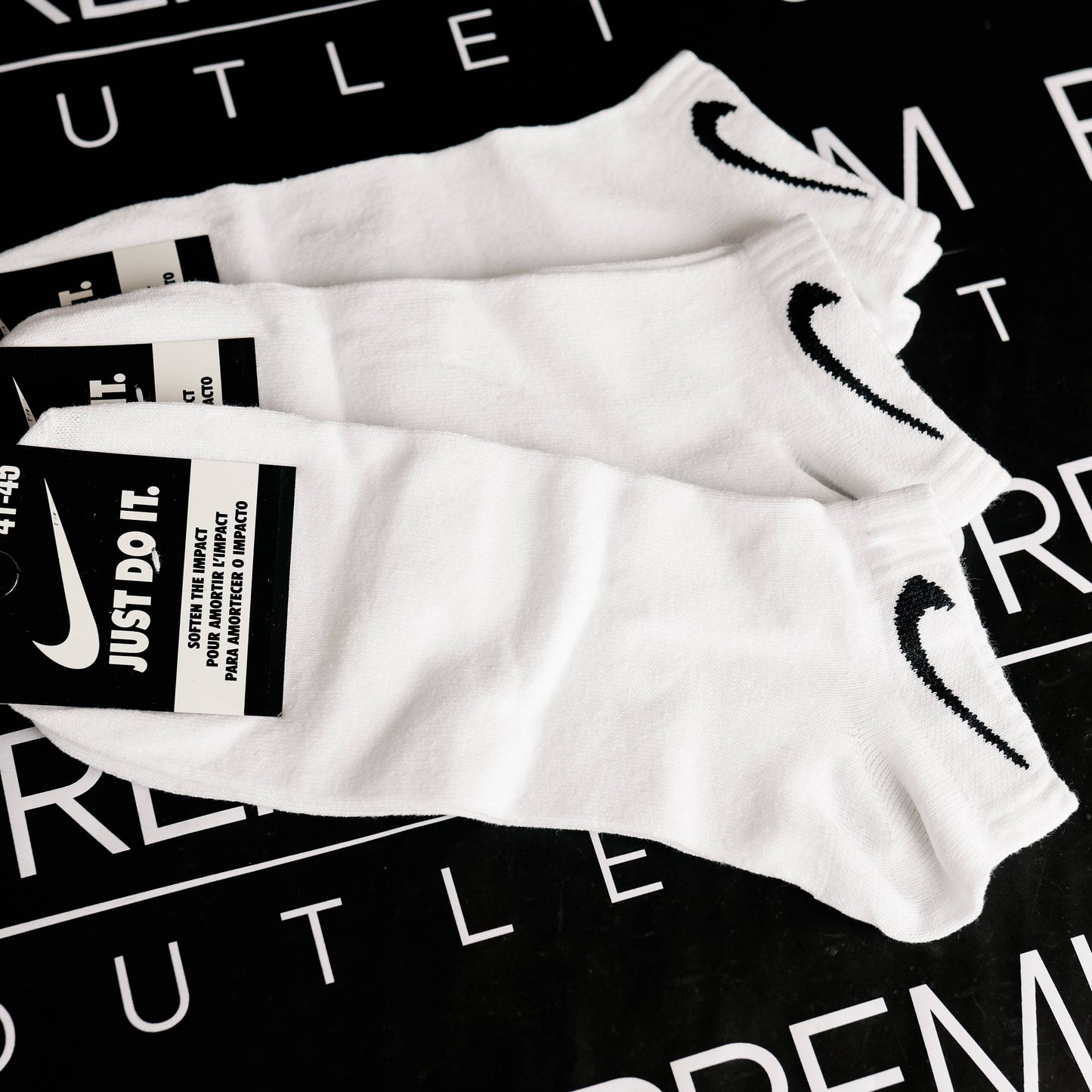 Nike bijele stopalice  - 12 pari