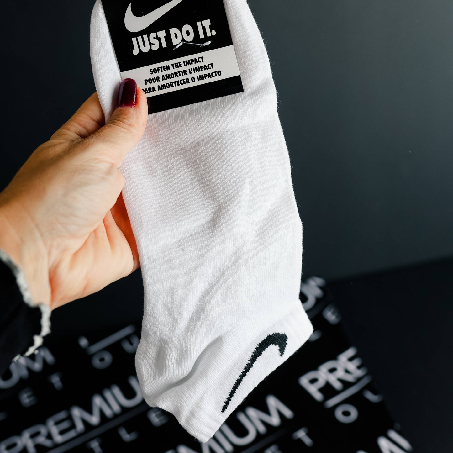 Nike bijele stopalice  - 12 pari