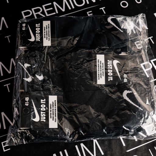 Nike crne stopalice - 12 pari