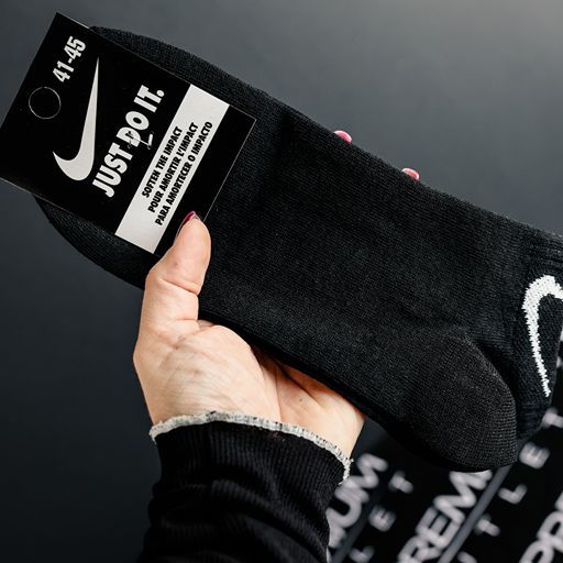 Nike crne stopalice - 12 pari