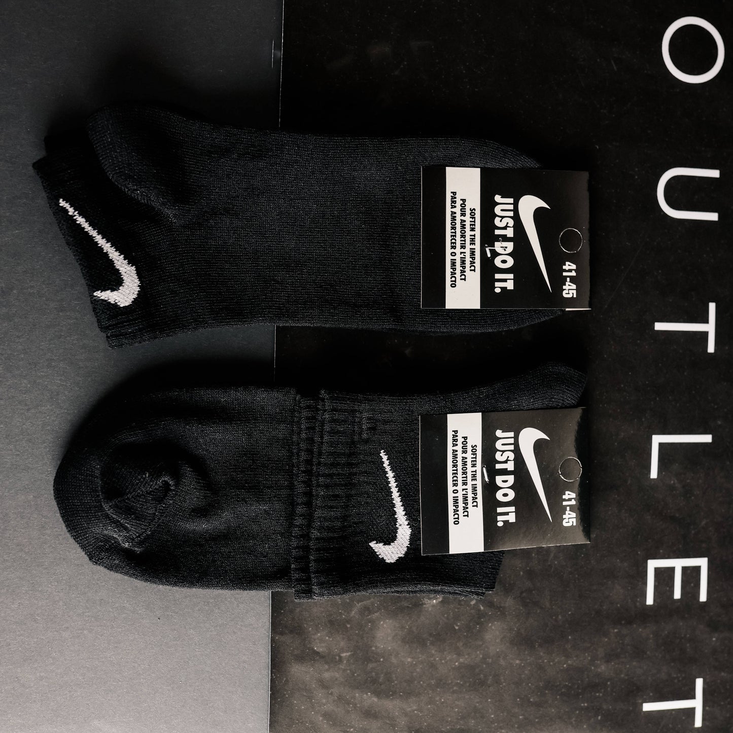 Nike crne čarape - 12 pari