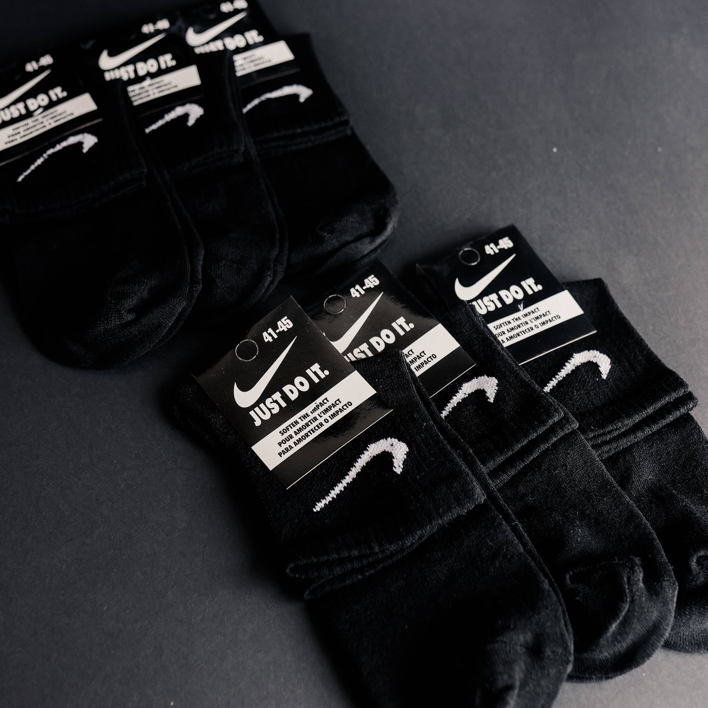 Nike crne čarape - 12 pari