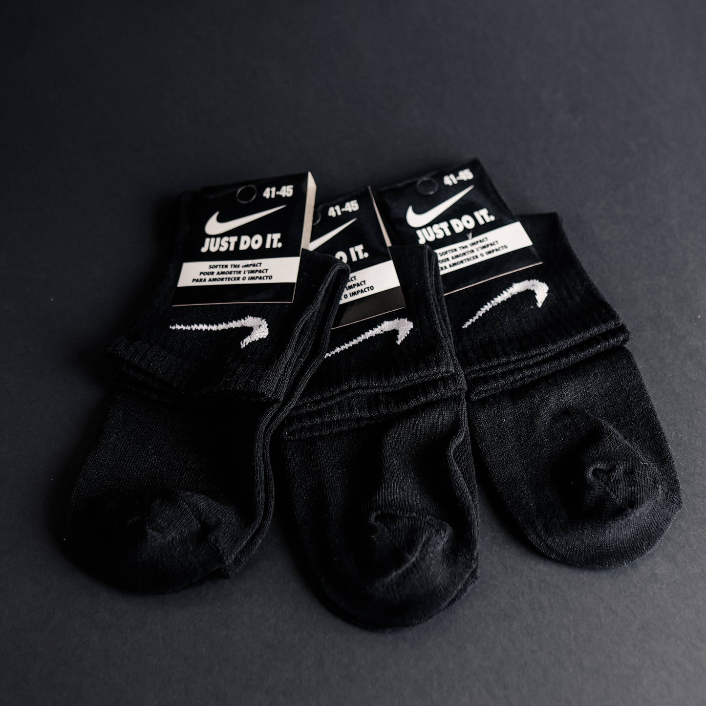 Nike crne čarape - 12 pari