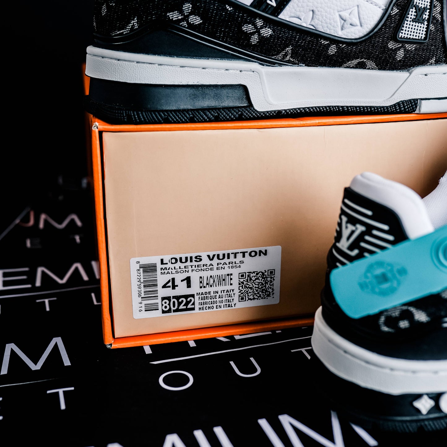 Louis Vuitton Trainer Sneaker Black