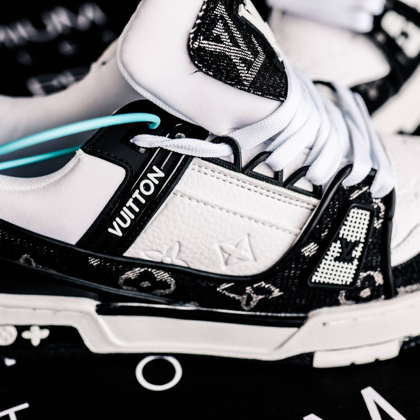 Louis Vuitton Trainer Sneaker Black