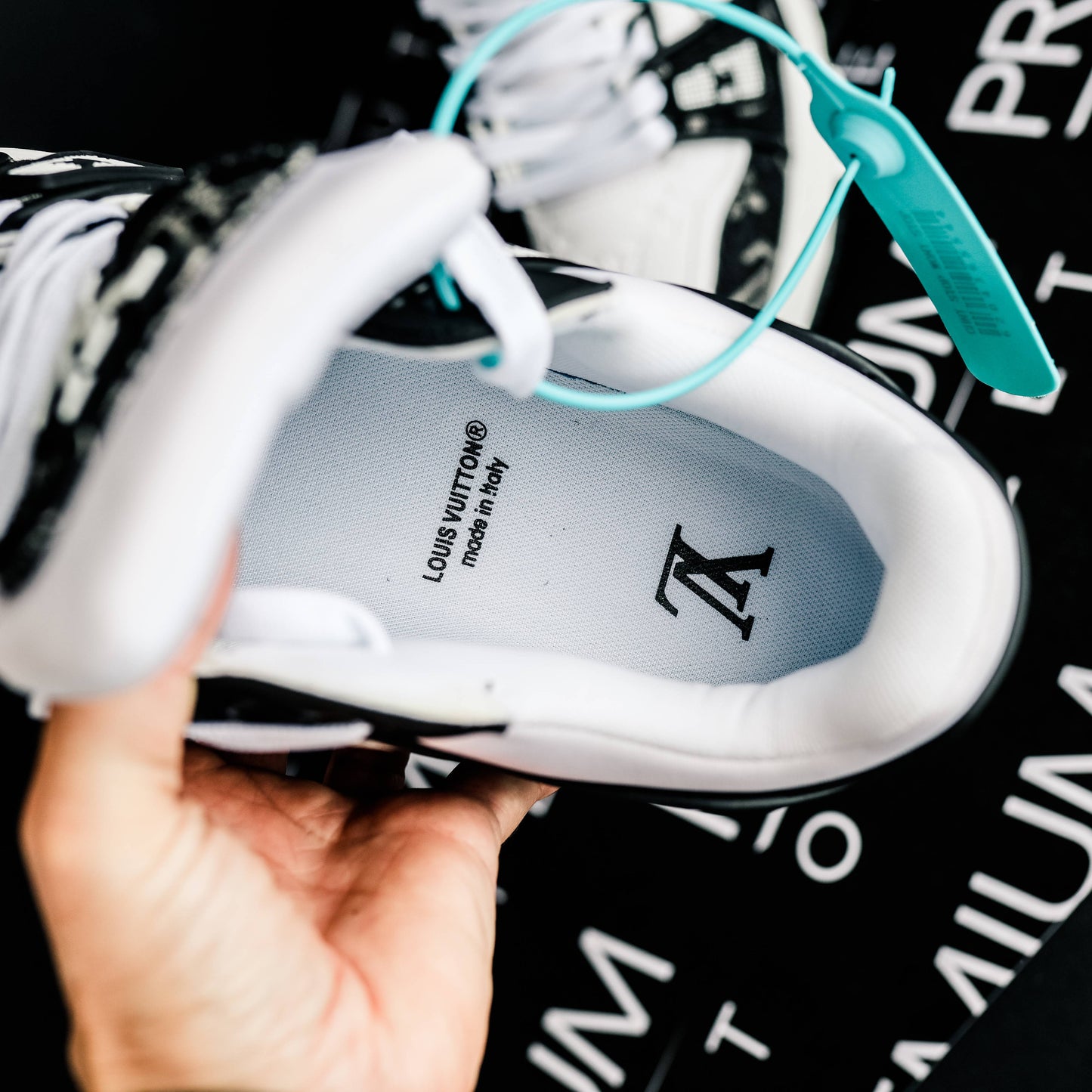 Louis Vuitton Trainer Sneaker Black