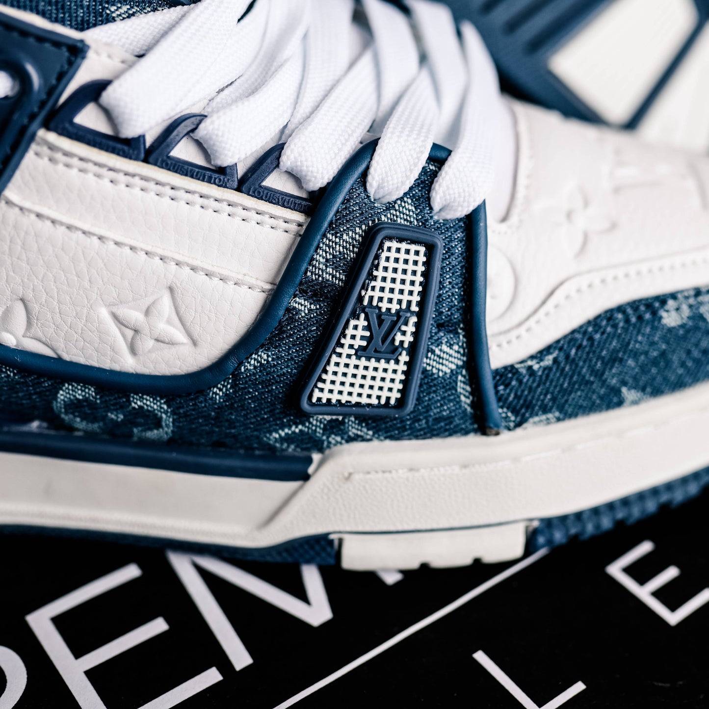 Louis Vuitton Trainer Sneaker Blue