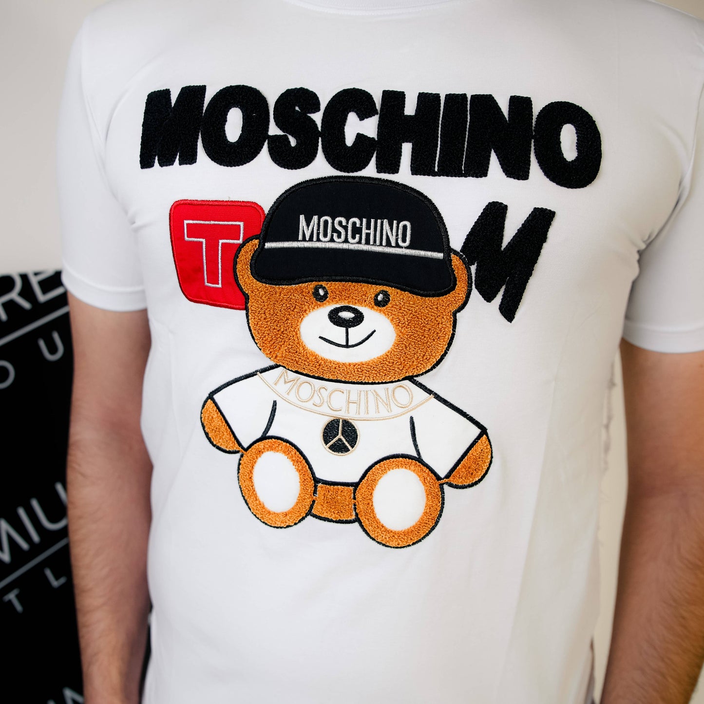 Moschino bijela muška kratka majica