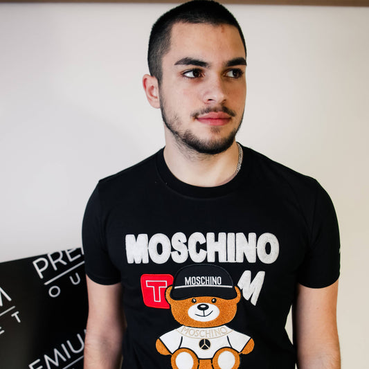 Moschino crna muška kratka majica