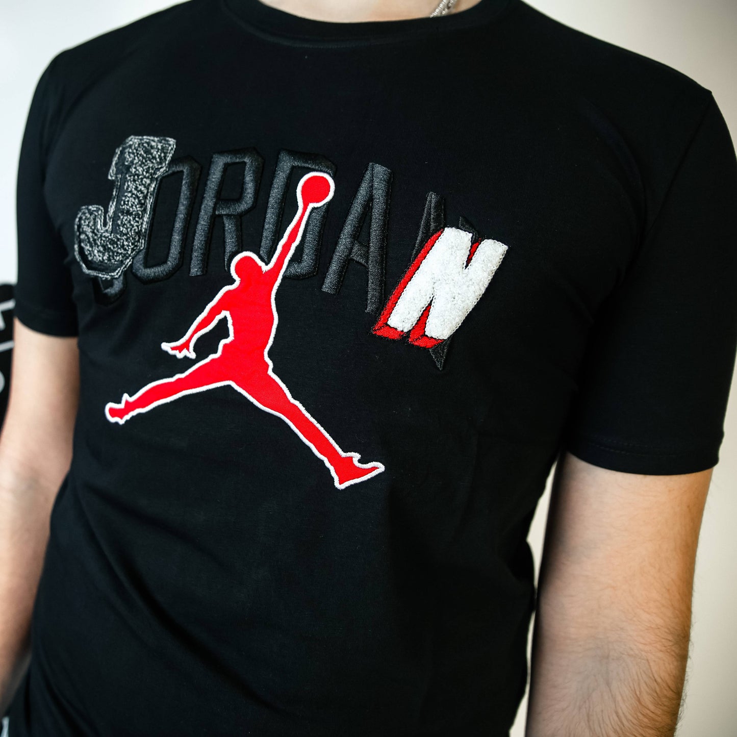 Jordan crna muška kratka majica