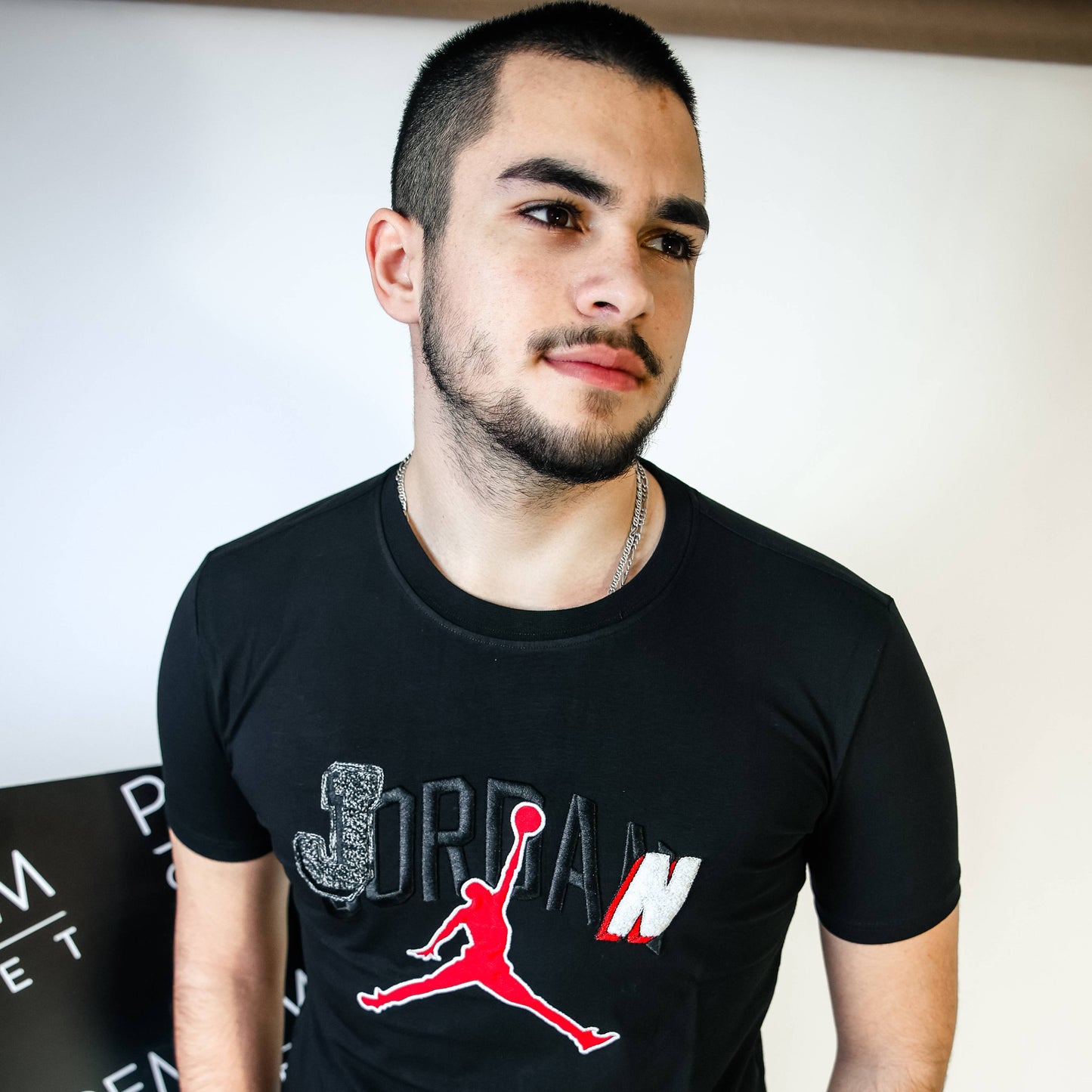 Jordan crna muška kratka majica