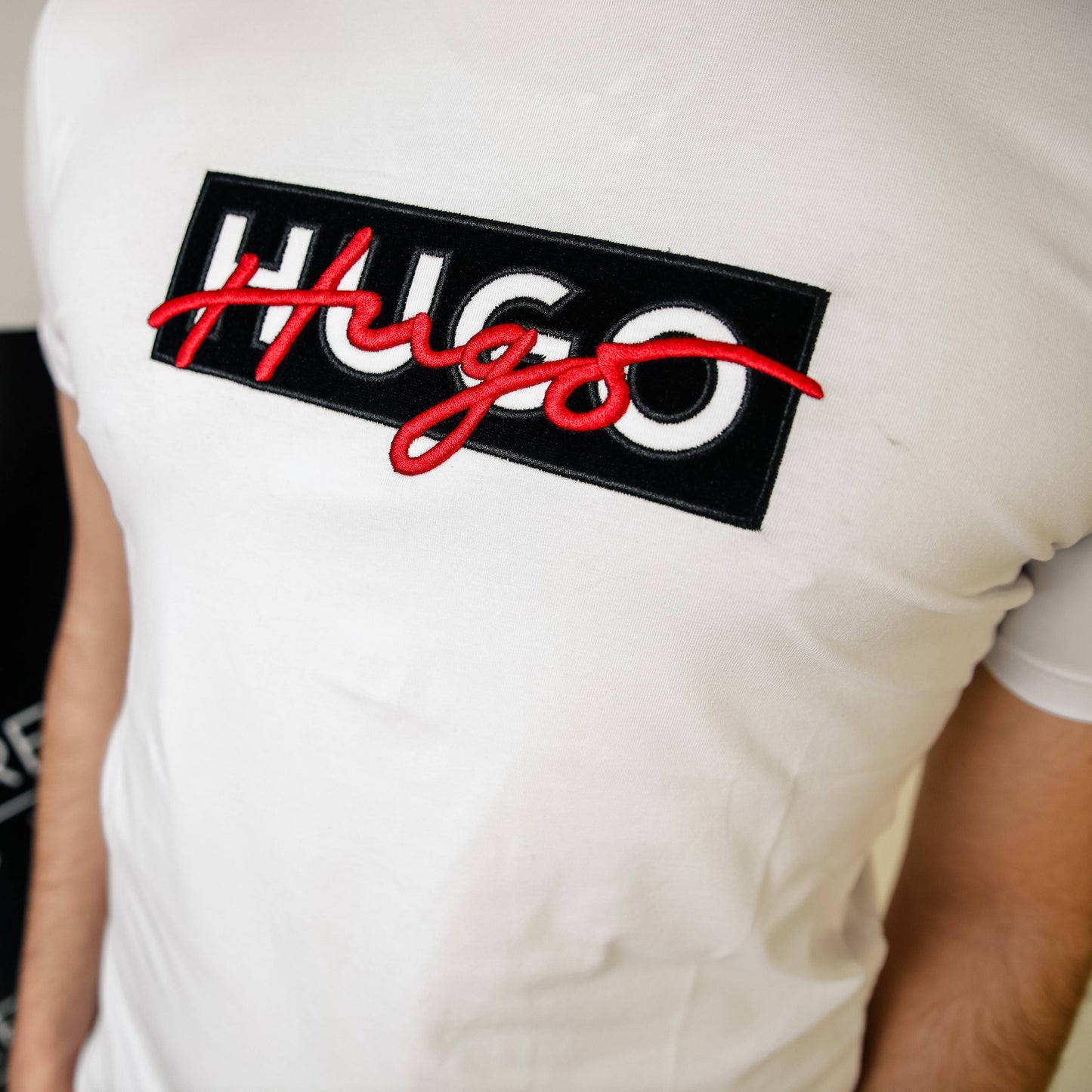 Hugo bijela muška majica kratkih rukava