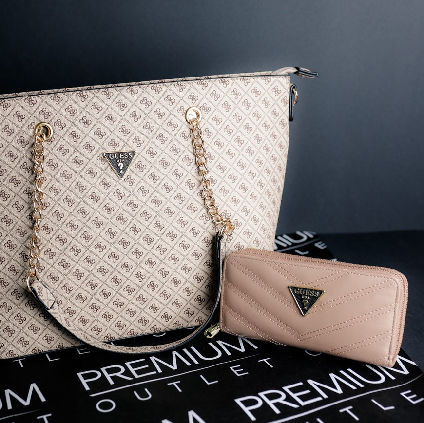 Guess torba i novčanik Beige