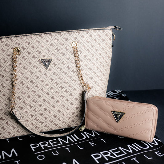 Guess torba i novčanik Beige