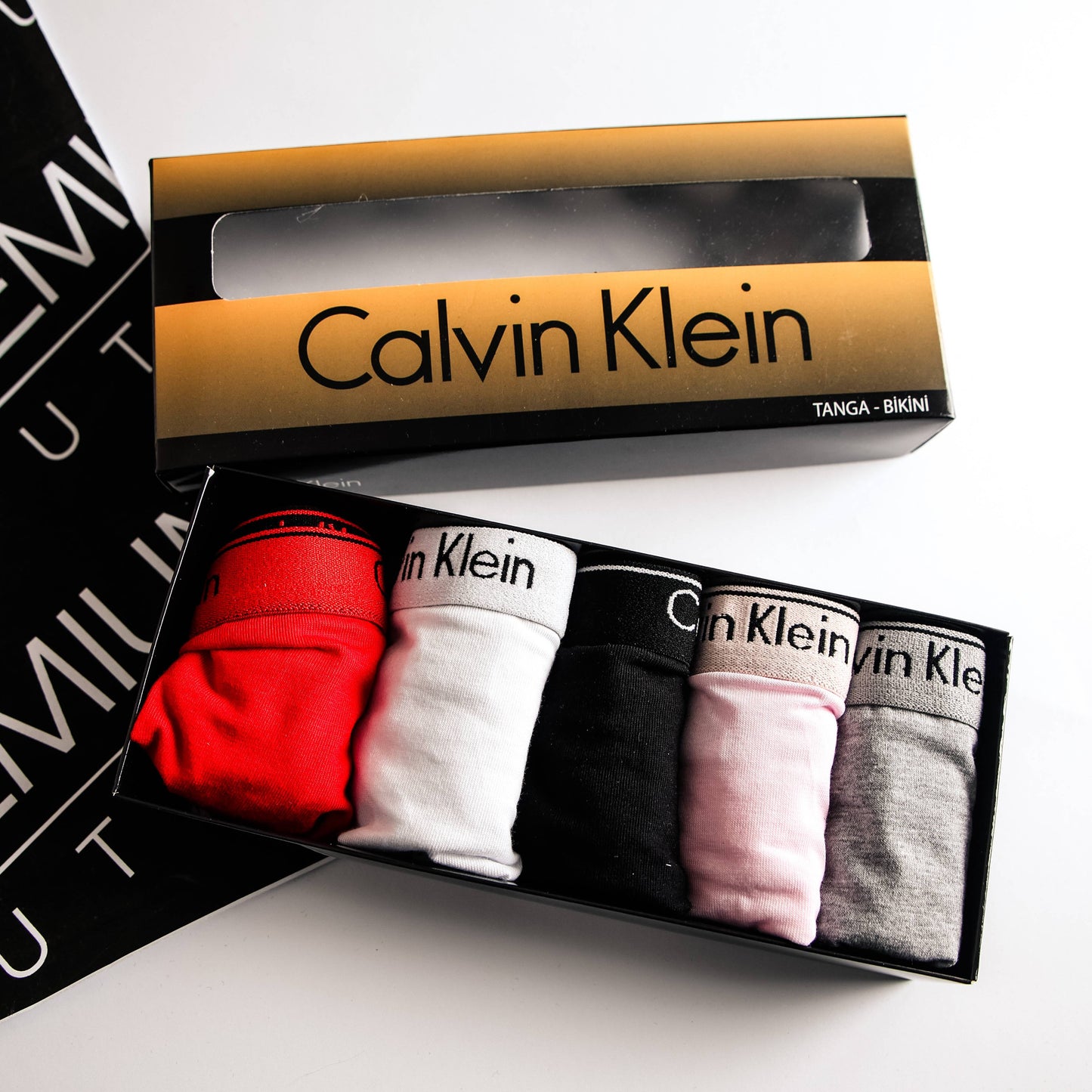 Calvin Klein ženske tanga gaćice (5 kom)
