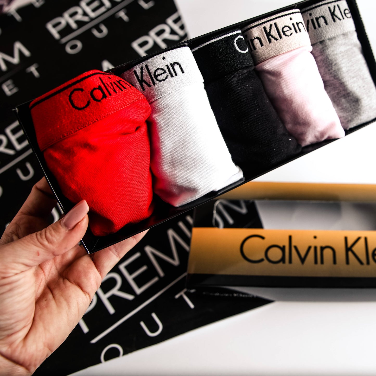 Calvin Klein ženske tanga gaćice (5 kom)