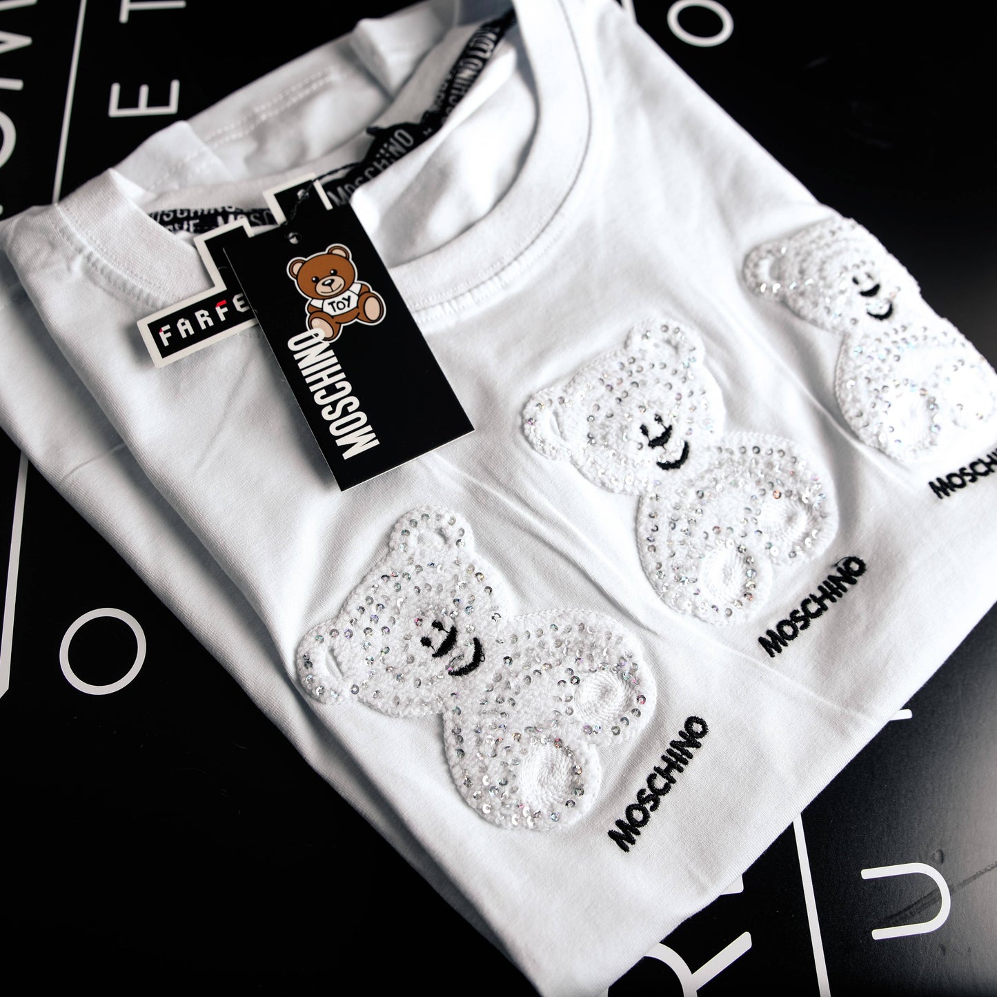 Moschino bijela ženska kratka majica