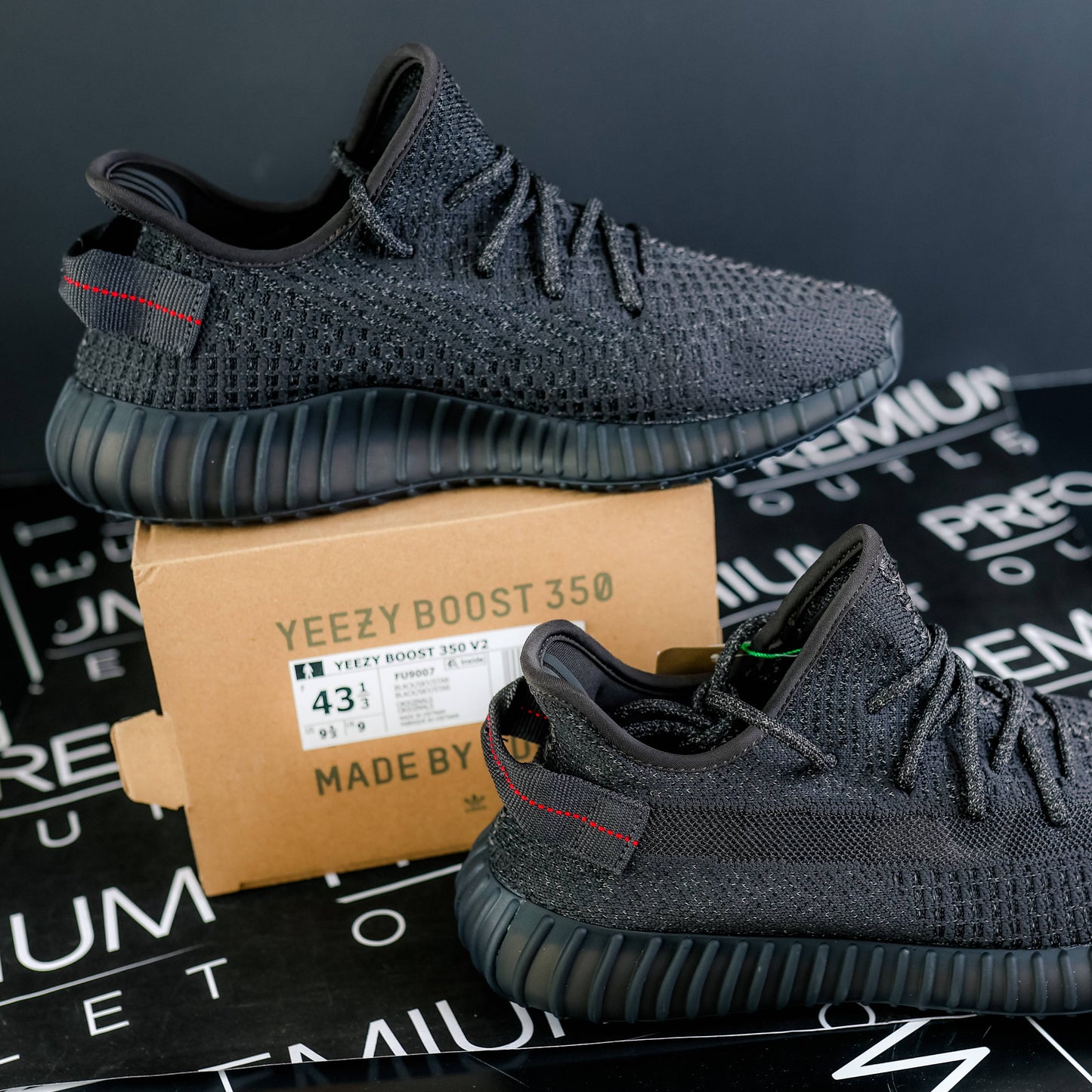 Yeezy Boost 350 V2 Black Reflective