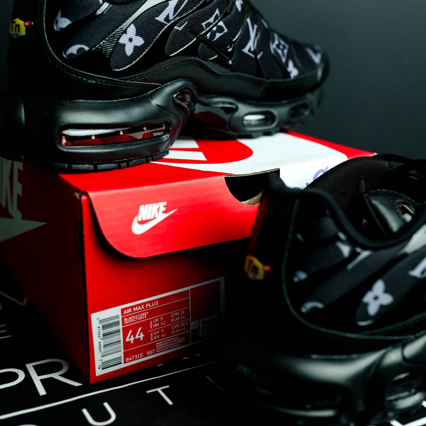 Louis Vuitton x Nike Air Max Tn Black