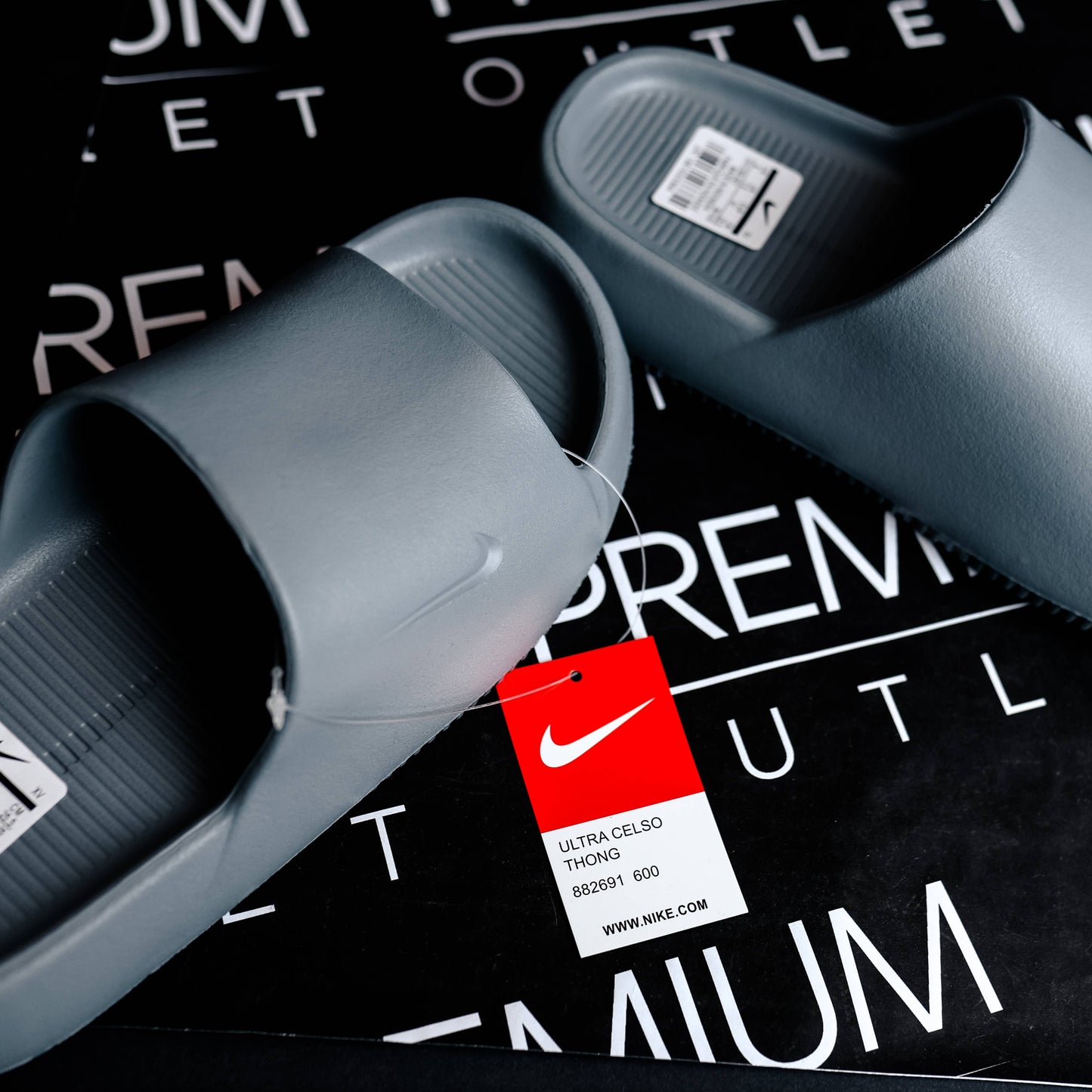 Nike Calm Slides Gray