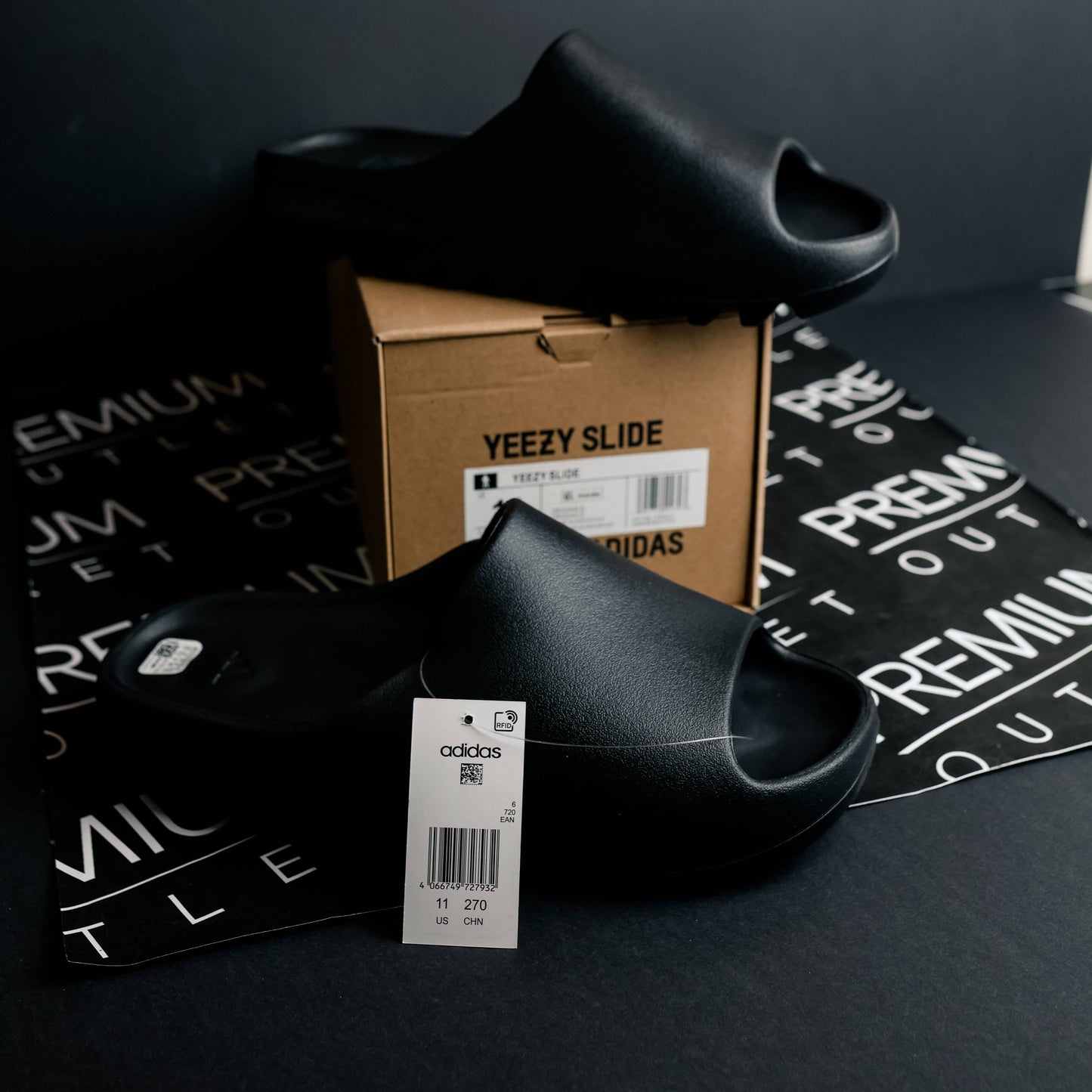 Adidas Yeezy Slide Black