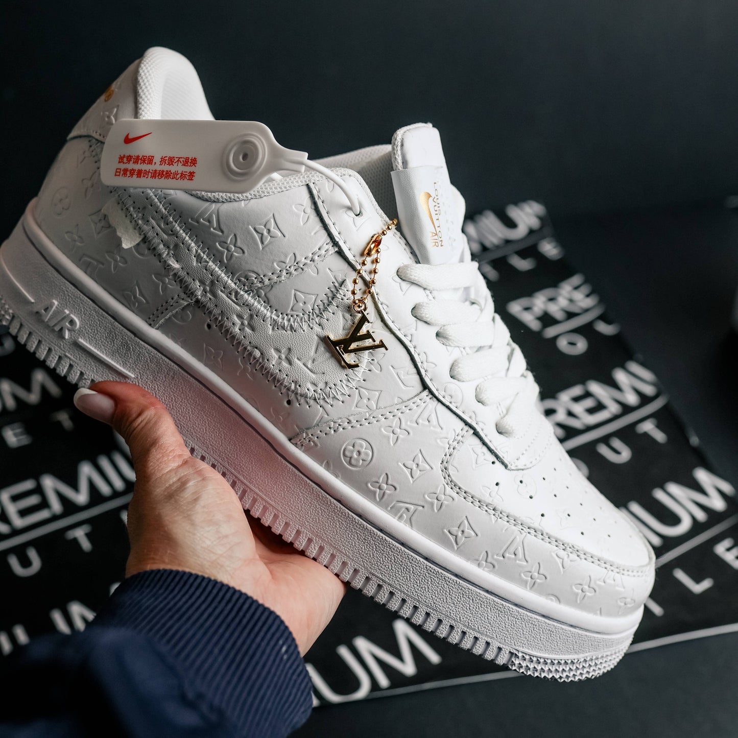 Louis Vuitton x Nike Air Force 1 '07 White