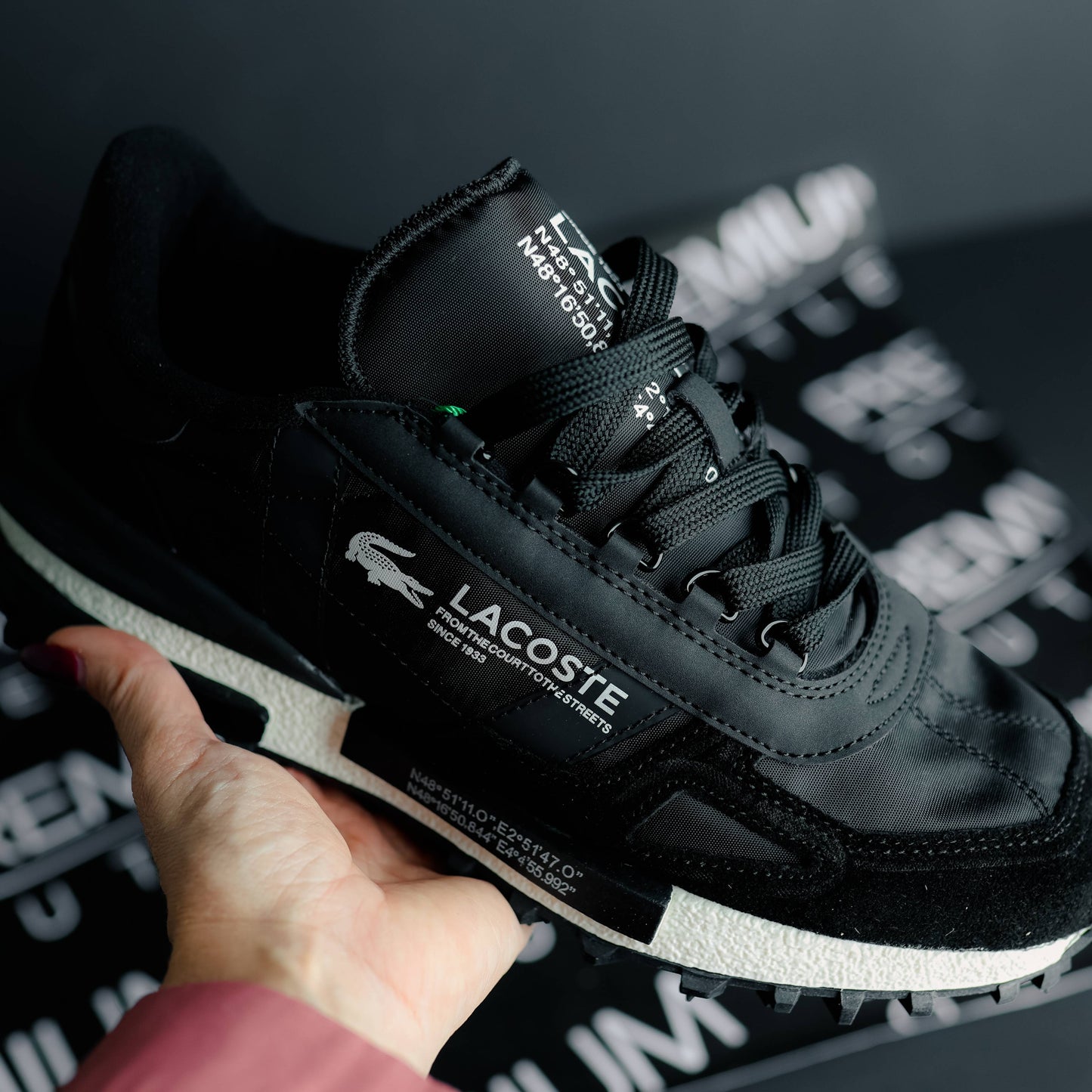 Lacoste Elite Active Black