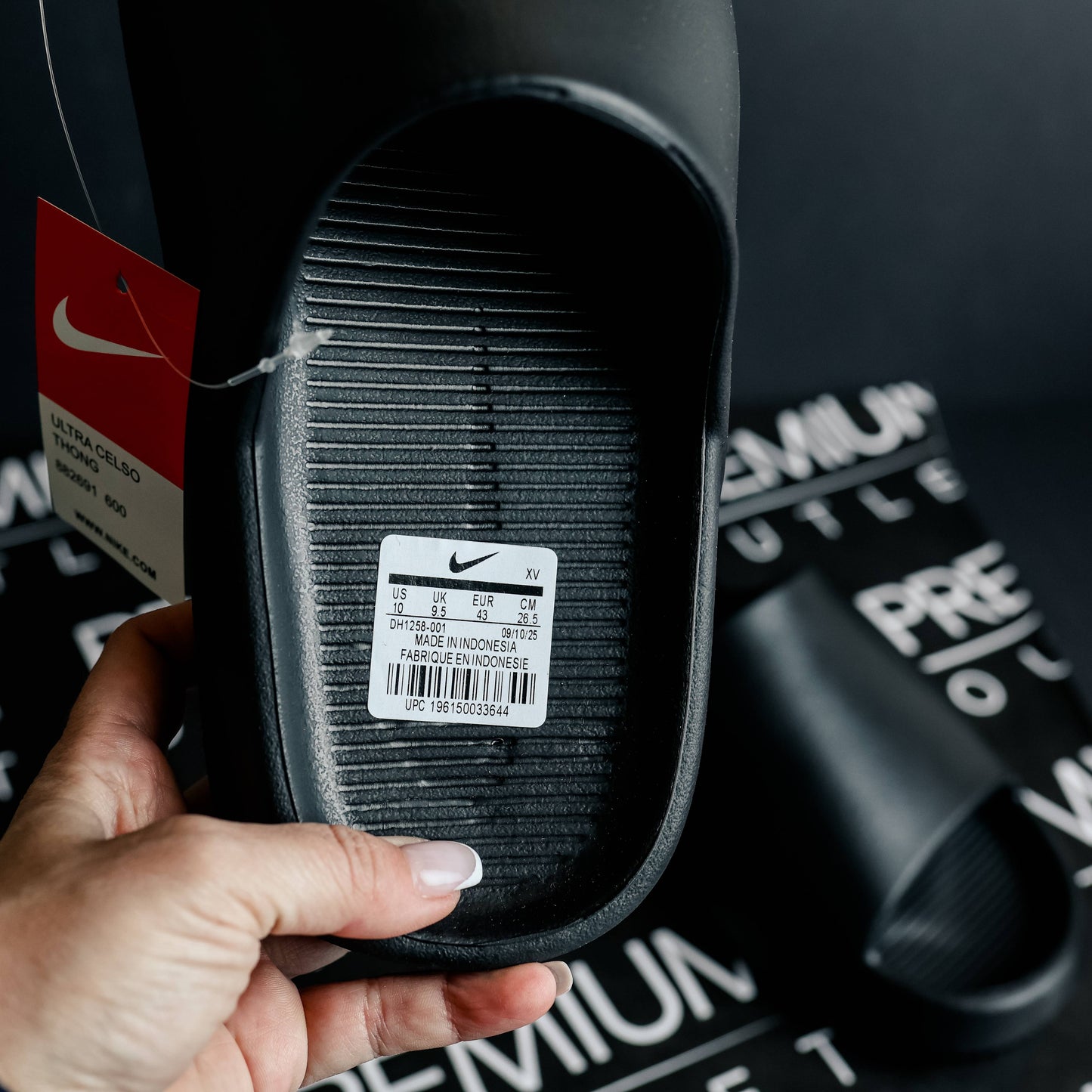 Nike Calm Slide Black