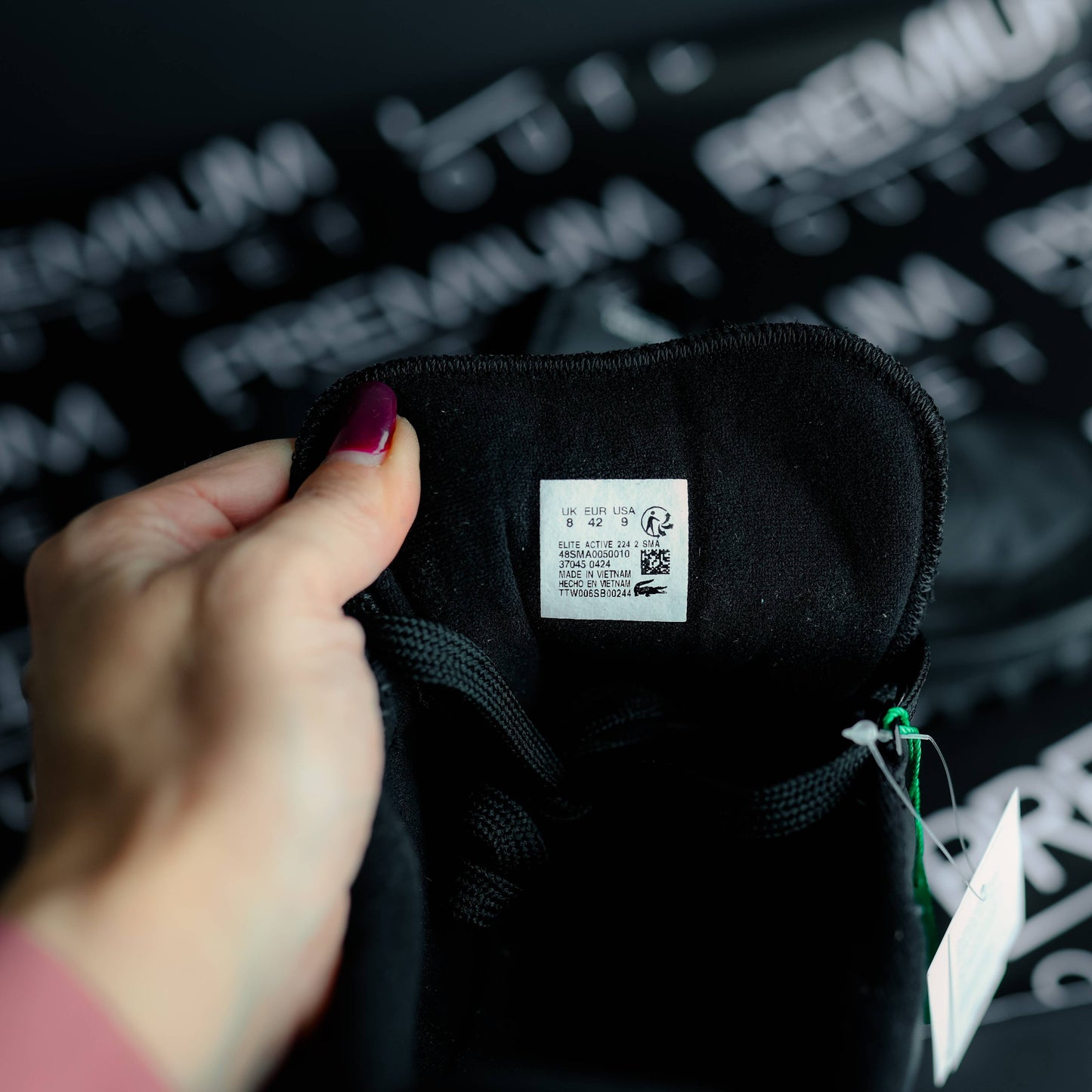 Lacoste Elite Active Black