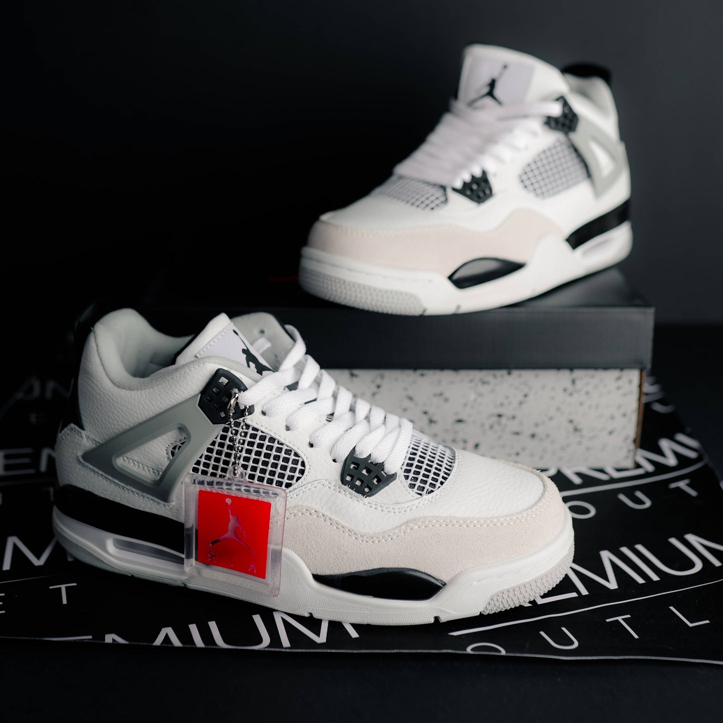 Nike Air Jordan 4 Retro Military Black