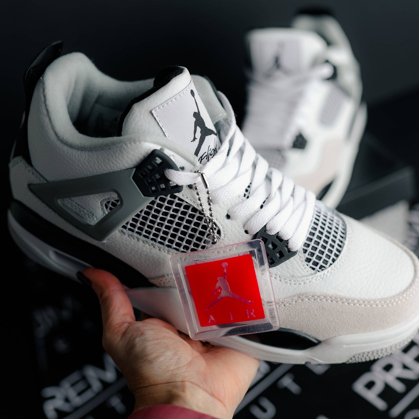 Nike Air Jordan 4 Retro Military Black