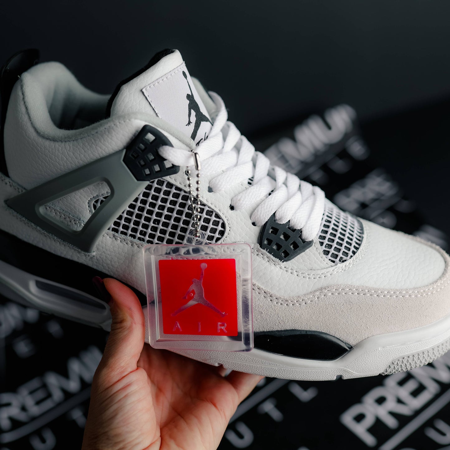 Nike Air Jordan 4 Retro Military Black