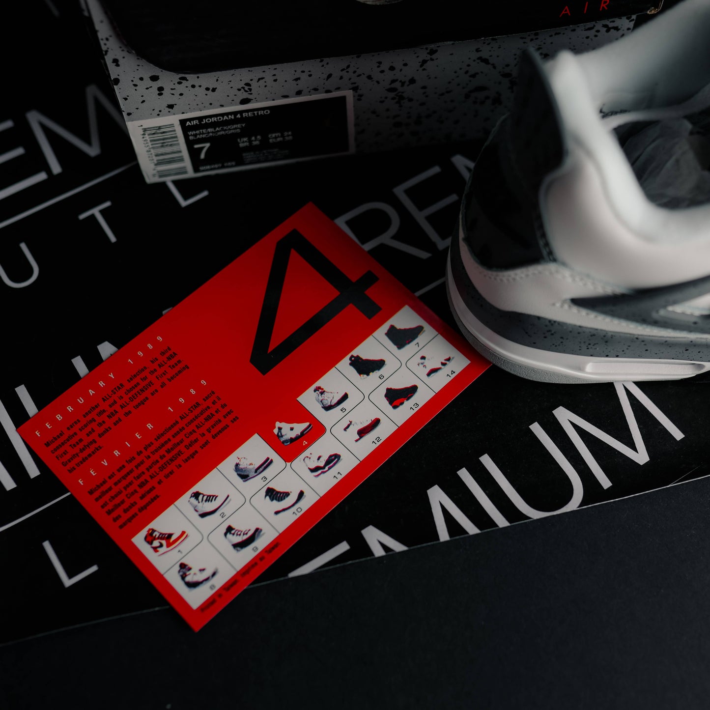 Nike Air Jordan 4 retro White Cement