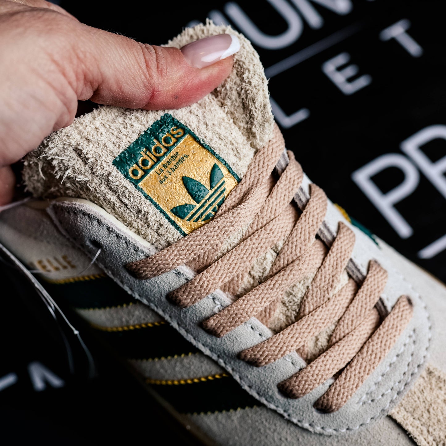 Adidas Gazelle Bold Cream Collegiate Green
